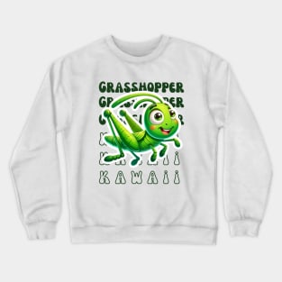 Kawaii Grasshopper Crewneck Sweatshirt